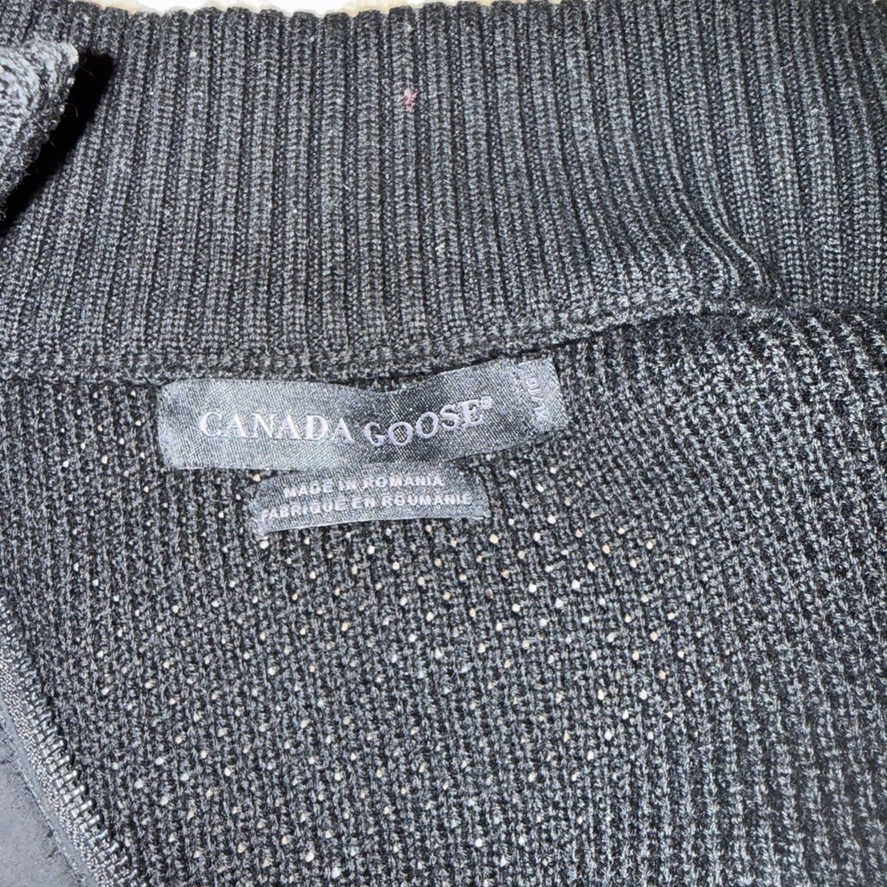 Canada Goose Mens Hybridge Knit Jacket Black XL - Picture 9 of 9